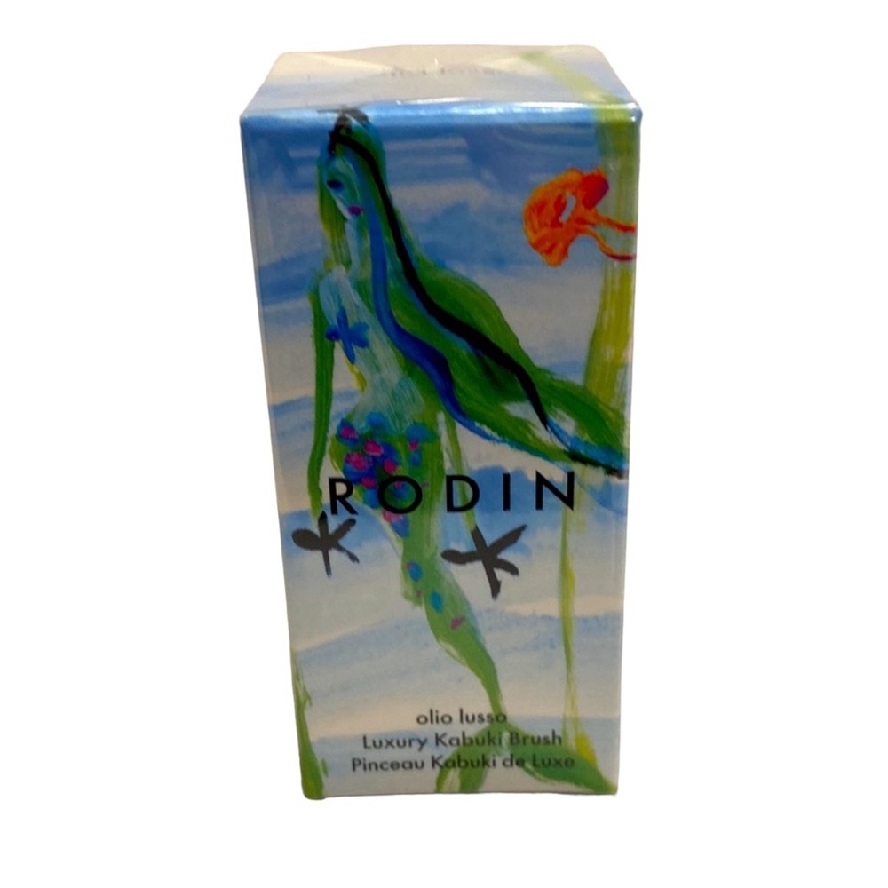 NIB RODIN LUXURY KABUKI BRUSH - SEALED FROM THE MERMAID COLLECTION - Picture 2 of 5